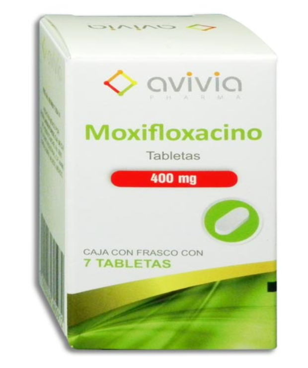 MOXIFLOXACINO AVIVIA TABLETAS C/7
