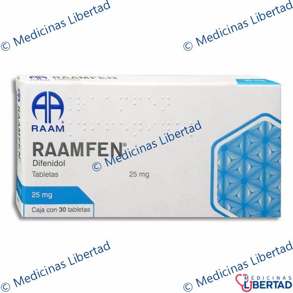 RAAMFEN ( DIFENIDOL ) TAB C/30