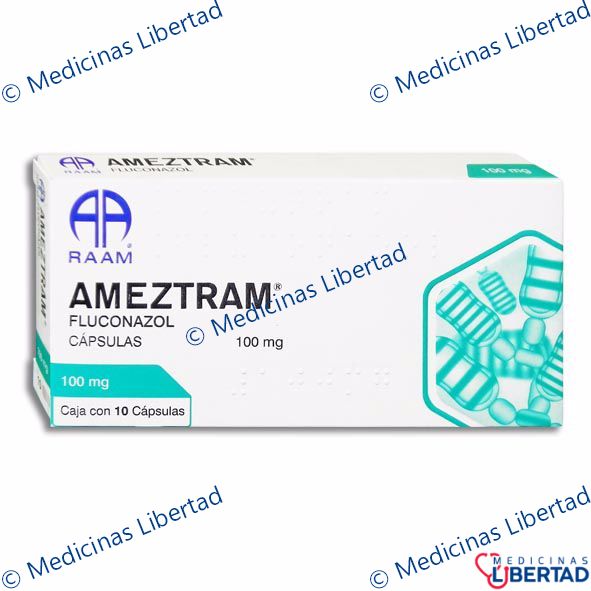 AMEZTRAM ( FLUCONAZOL ) 100MG CAP C/10