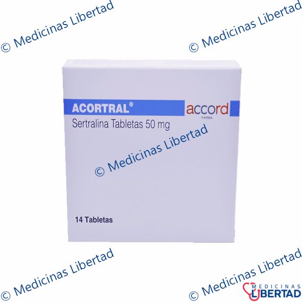 SERTRALINA  ACCORD 50 MG TABLETAS C/14