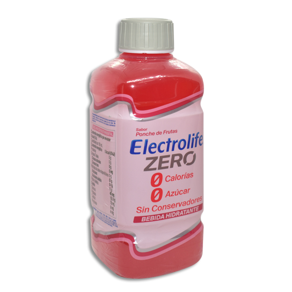 ELECTROLIFE ZERO PONCHE DE FRUTAS Solucion 625 ml