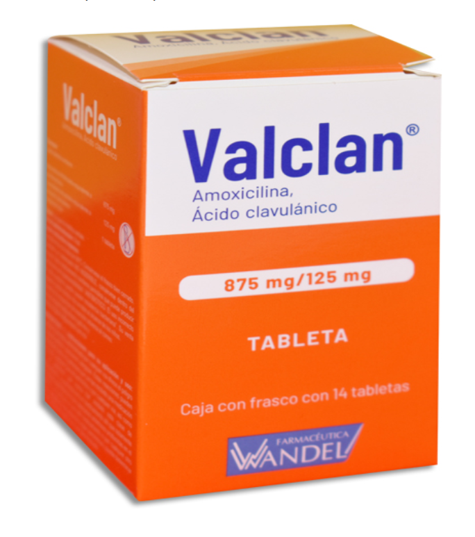 VALCLAN 875MG - 125MG C/14TAB