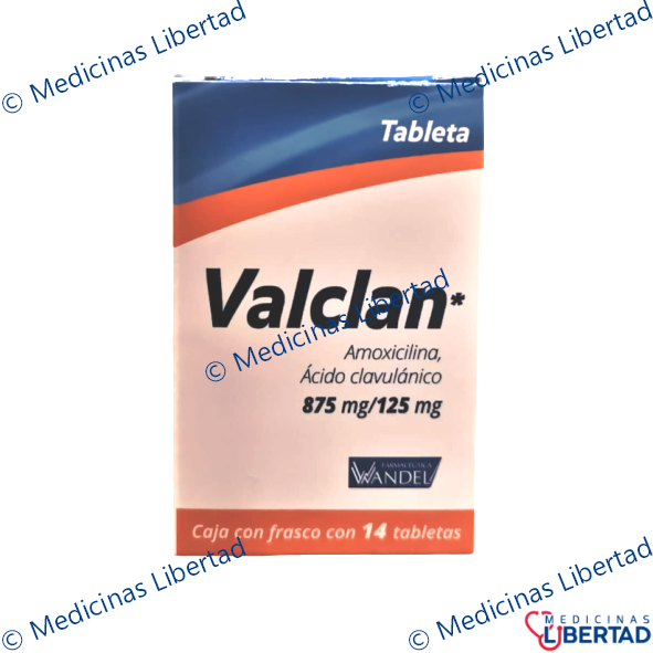 VALCLAN 875MG - 125MG C/14TAB