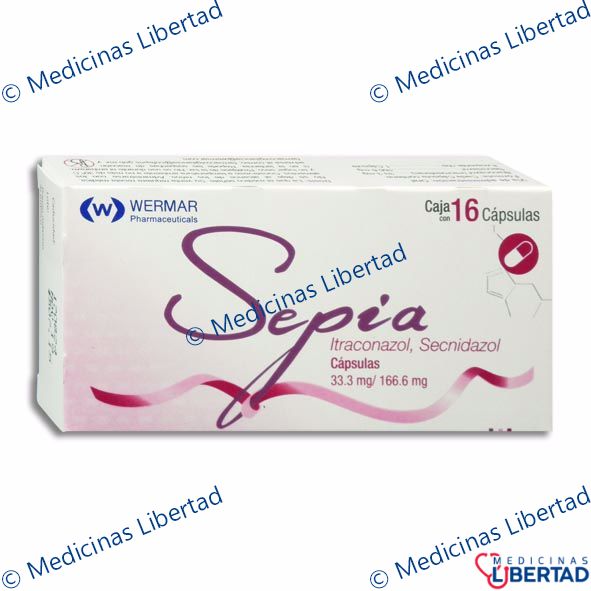 SEPIA CAPSULAS  C/16