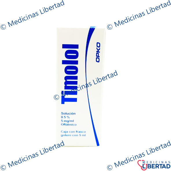 TIMOLOL EXAKTA solucion oftalmica 5ml