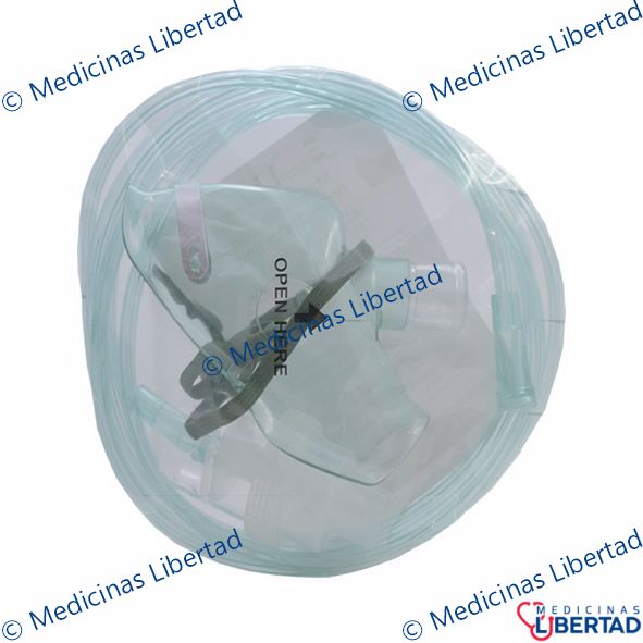 MASCARILLA P/OXIGENO ADUL. SENSIMEDICAL