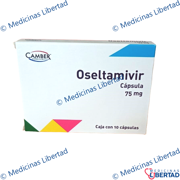 OSELTAMIVIR CAMBER 75MG CAPSULAS C/10