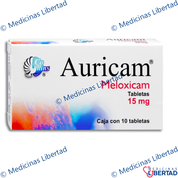 AURICAM 15MG TABLETAS  C/10