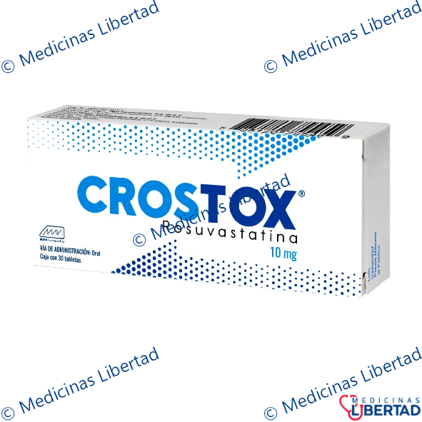 CROSTOX (ROSUVASTATINA) 10MG C/30TAB