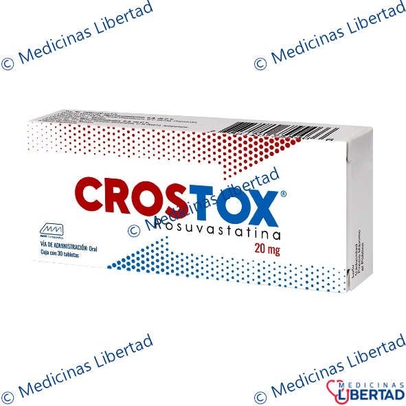 CROSTOX (ROSUVASTATINA) 20MG C/30 TAB