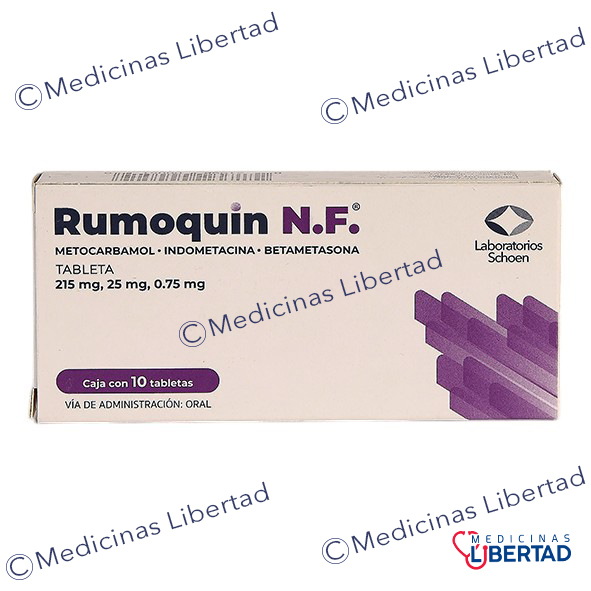 RUMOQUIN N.F C/10 TABS