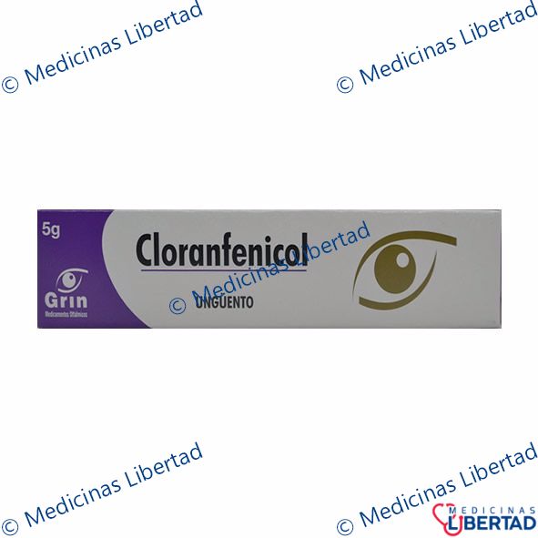 CLORANFENICOL GRIN Ungüento 5 mg