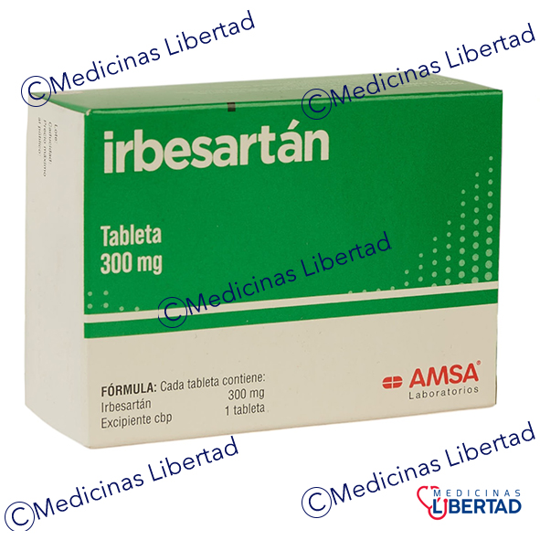 IRBESARTAN AMSA 300 MG C/28 TABLETAS