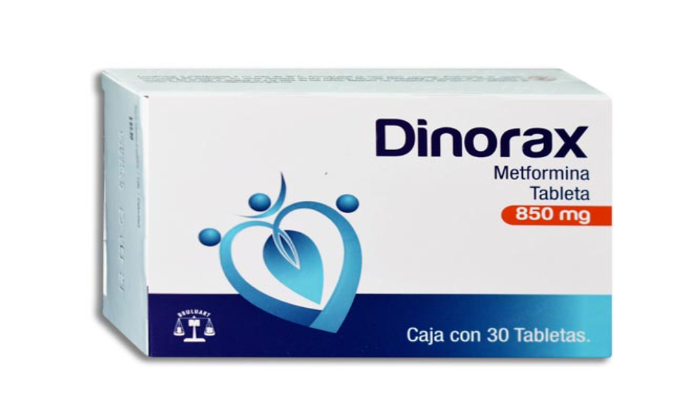 DINORAX 850mg - Tabletas - c/30