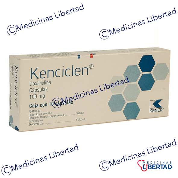 KENCICLEN (DOXICICLINA) 100MG CAP C/10