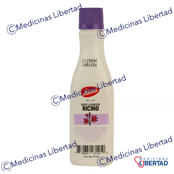 ACEITE DE RICINO JALOMA FRASCO  60 ML