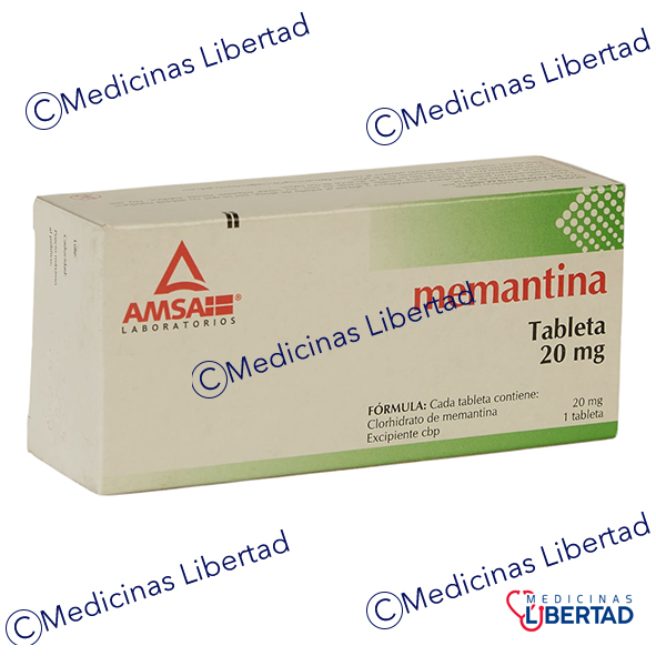 MEMANTINA 20 MG AMSA C/28 TABLETAS 