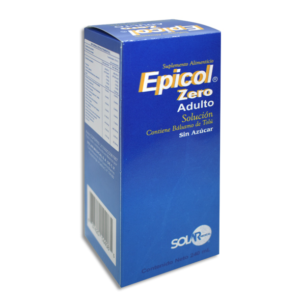 EPICOL ZERO ADULTO SOLUCION 120 ML  