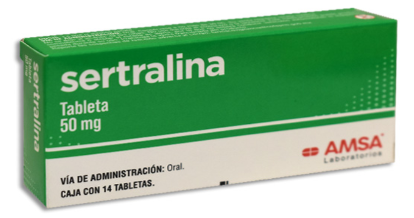 SERTRALINA AMSA 50 MG C/14 TABLETAS 