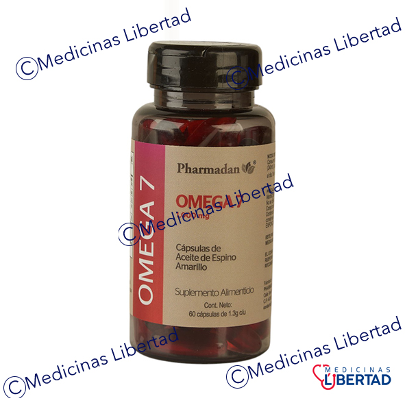 OMEGA 7 ACEITE DE ESPINO AMARILLO 1000 MG C/60 CAP.