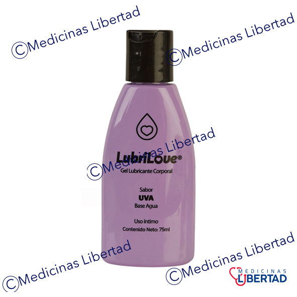LUBRICANTE LUBRILOVE UVA 75 ML