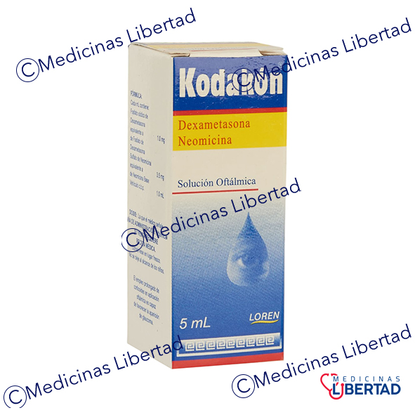 KODAKON SOLUCION OFTALMICA  5 ML