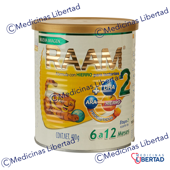 RAAM FORMULA LACTEA ETAPA 2 (6 - 12 MESES) 400 GR.