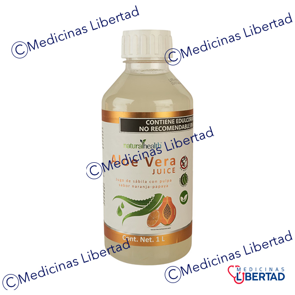 JUGO DE ALOE VERA SABOR NARANJA PAPAYA 1L