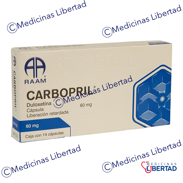 CARBOPRIL (DULOXETINA) 60 MG C/14 CAPSULAS 