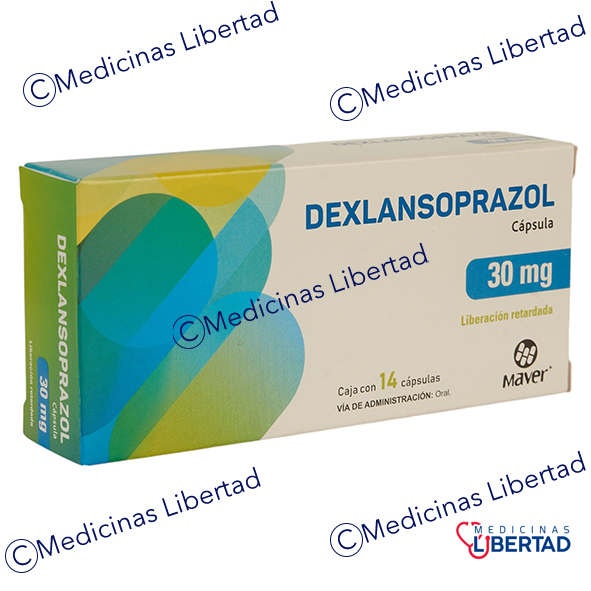 DEXLANSOPRAZOL 30 MG CAPSULAS C/14 MAVER 