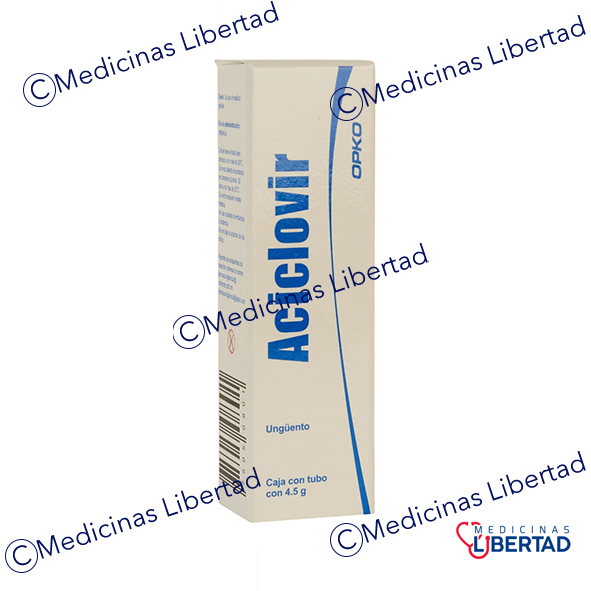 ACICLOVIR EXAKTA Ungüento 4.5 g