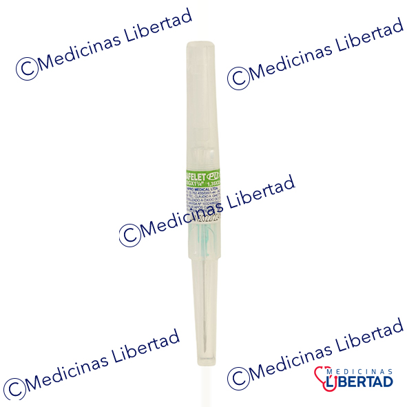 PUNZOCAT NIPRO CAL 18 (VERDE) ( FLEXIBLE ) 1 PZ