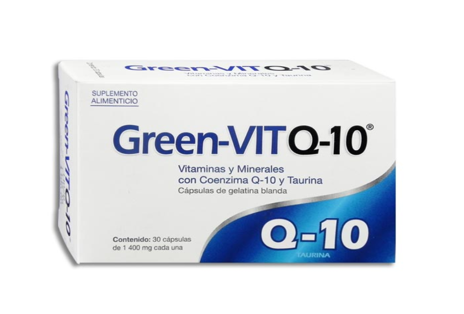 GREEN-VIT Q10 TAURINA CAPSULAS C/30
