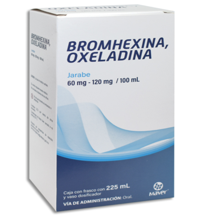 BROMHEXINA/ OXELADINA JARABE 225 ML MAVER 