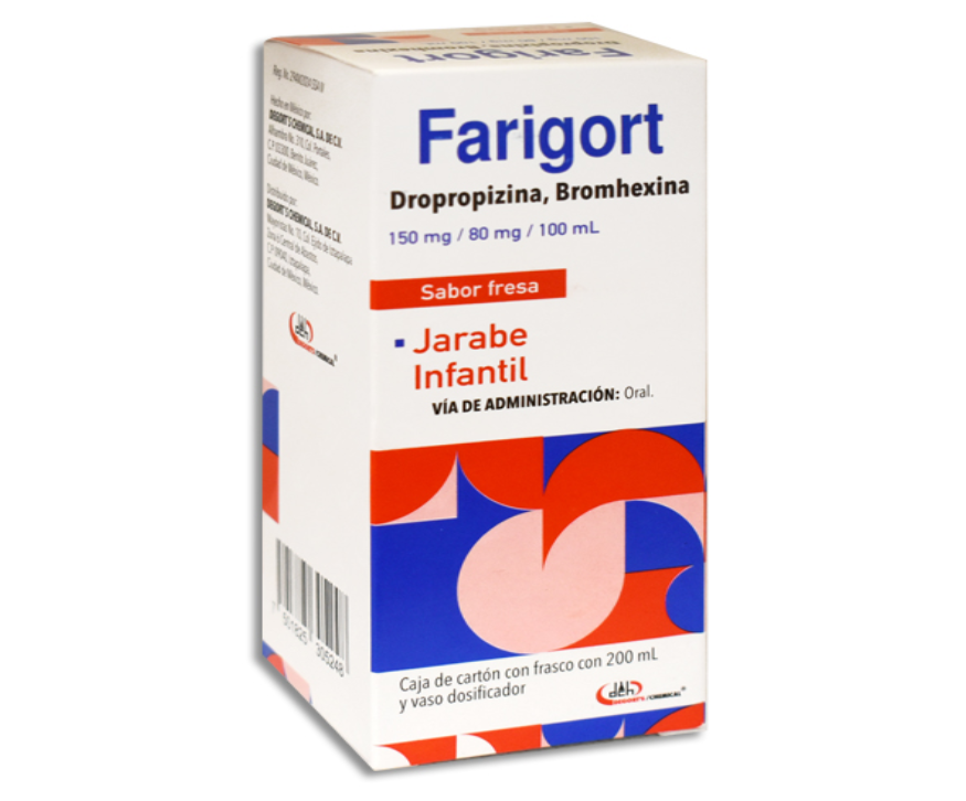 FARIGORT INFANTIL Jarabe 200 ml