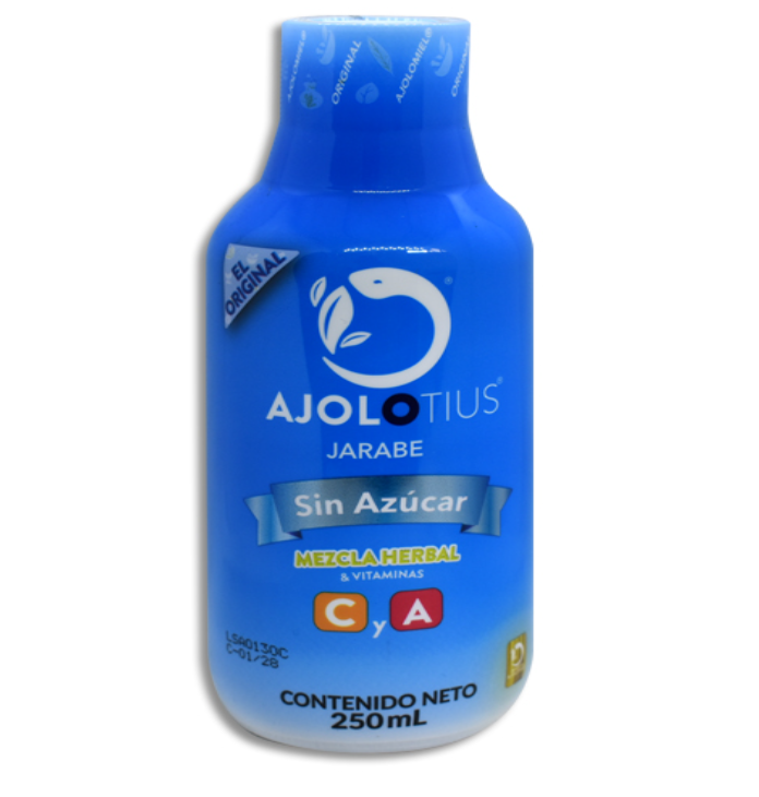 AJOLOTIUS SIN AZUCAR Jarabe 250 ml