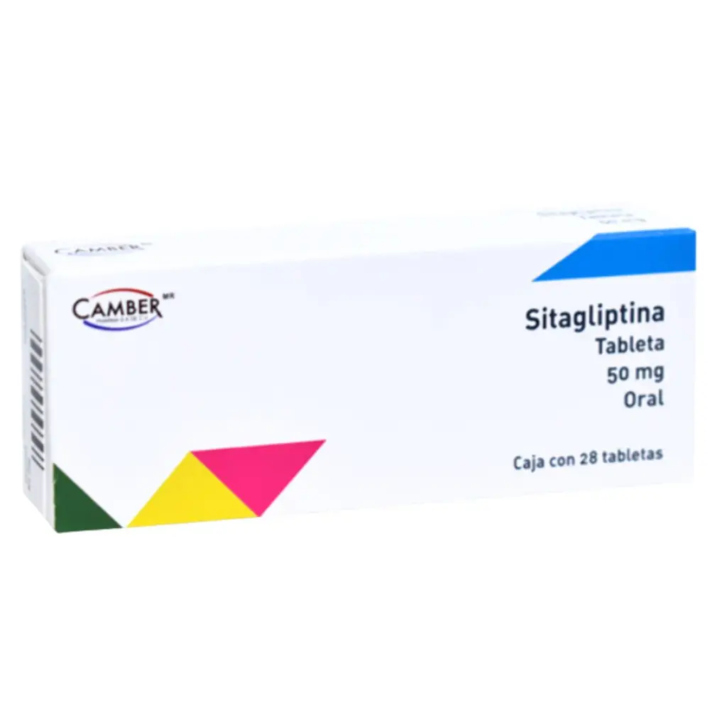 SITAGLIPTINA 50MG CAMBER TABLETAS C/28