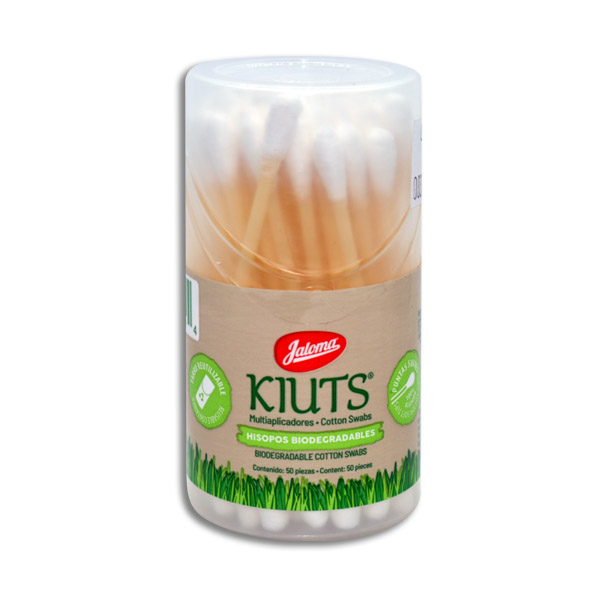 APLICADOR DE ALGODON KIUTS TARRO C/50