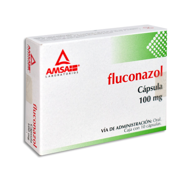 FLUCONAZOL 100MG AMSA Capsulas c/10