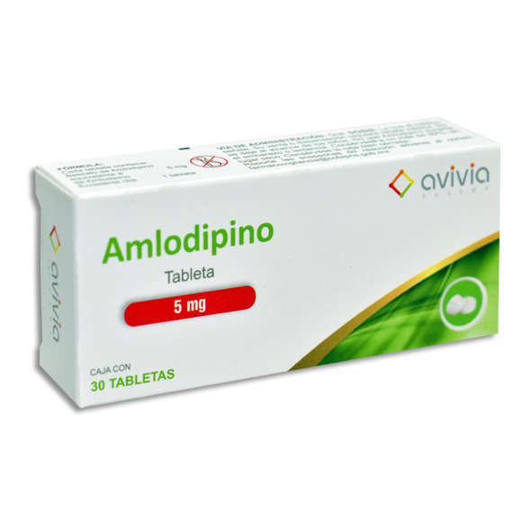 AMLODIPINO AVIVIA Tabletas c/30