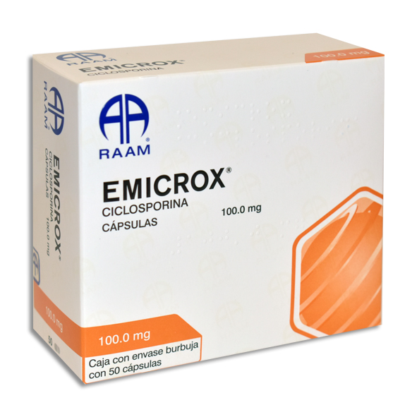EMICROX 100MG Capsulas c/50