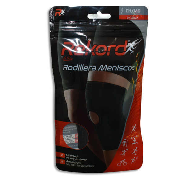 RODILLERA ELASTICA MENISCOS CHICA/MEDIANA REKORD Bolsa 1 Pieza