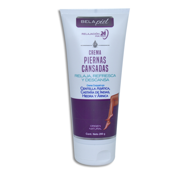 CREMA CENTELLA ASIATICA, CASTAÑA INDIAS, HIEDRA, ARNICA BELAPIEL Tubo 200 g