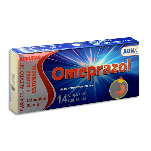 OMEPRAZOL ADN Capsulas c/14