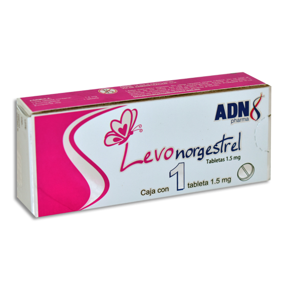 LEVONORGESTREL 1.5MG ADN Tabletas c/1