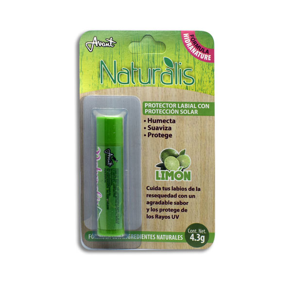 PROTECTOR LABIAL NATURALIS LIMON Blister 4.3 g
