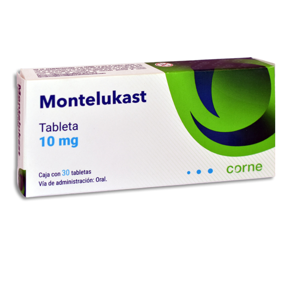 MONTELUKAST 10MG CORNE Tabletas c/30
