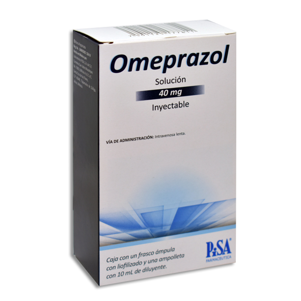 OMEPRAZOL 40MG PISA   Solucion Inyectable c/1