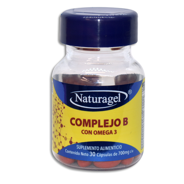 COMPLEJO B CON OMEGA 3 NATURAGEL Capsulas c/30