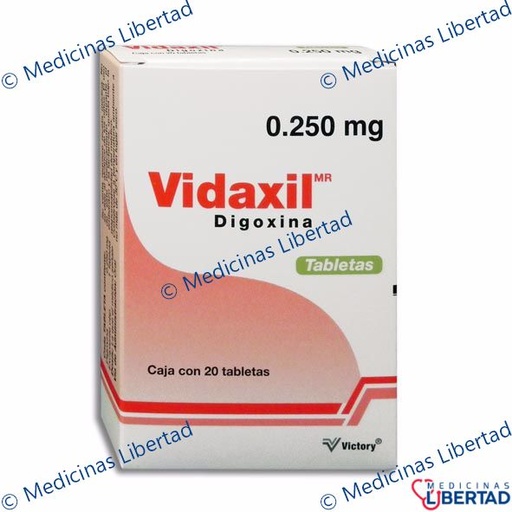 [656599041407] VIDAXIL 250 mcg tabletas c/20